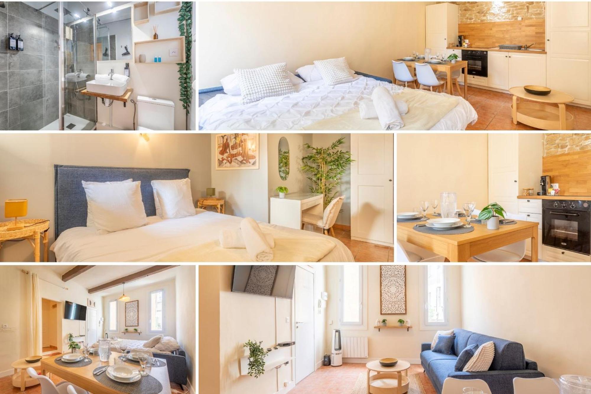 Le Petit Saint Esprit - Centre Ville - Calme - Lumineux - Fibre Екс ан Прованс Екстериор снимка