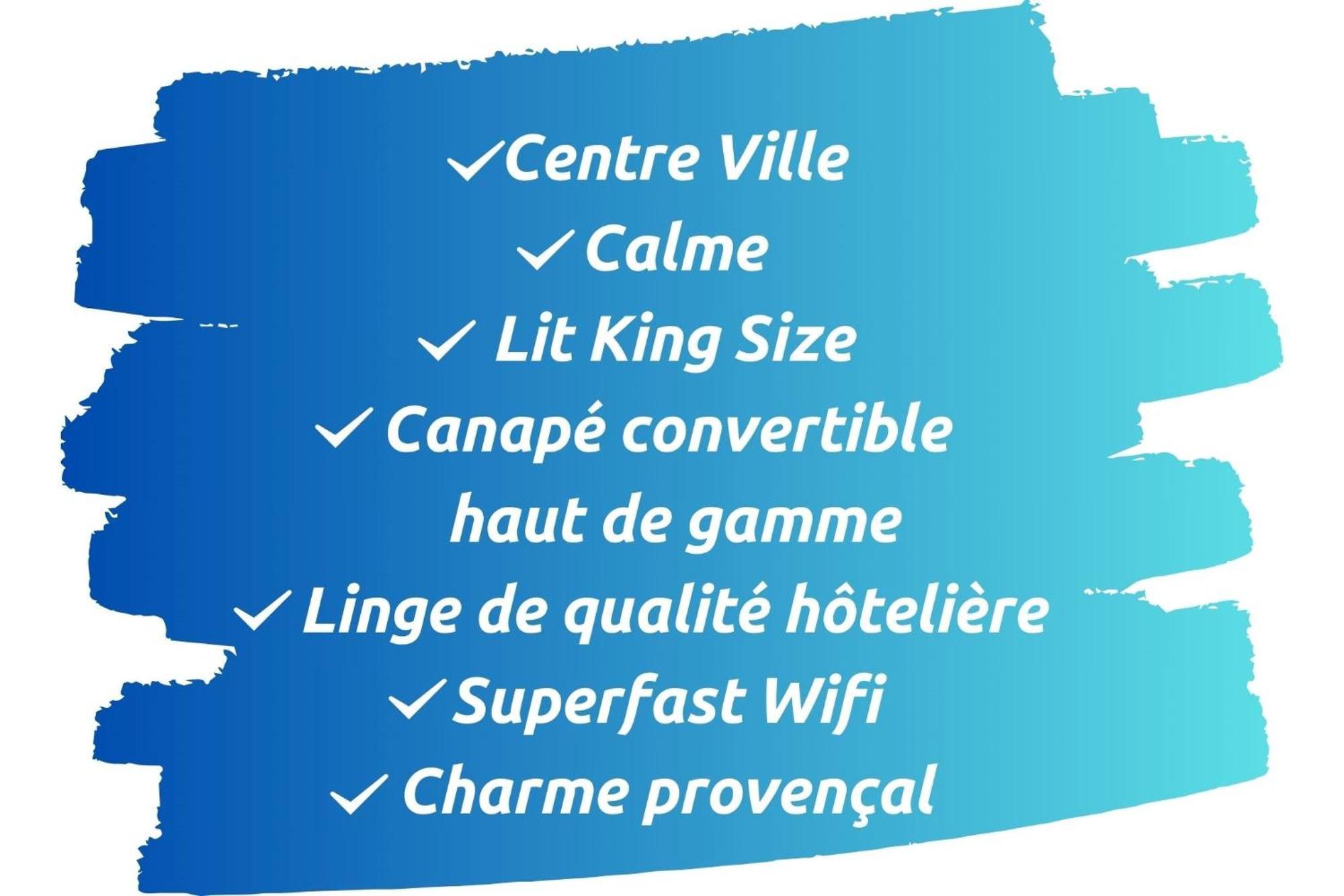 Le Petit Saint Esprit - Centre Ville - Calme - Lumineux - Fibre Екс ан Прованс Екстериор снимка